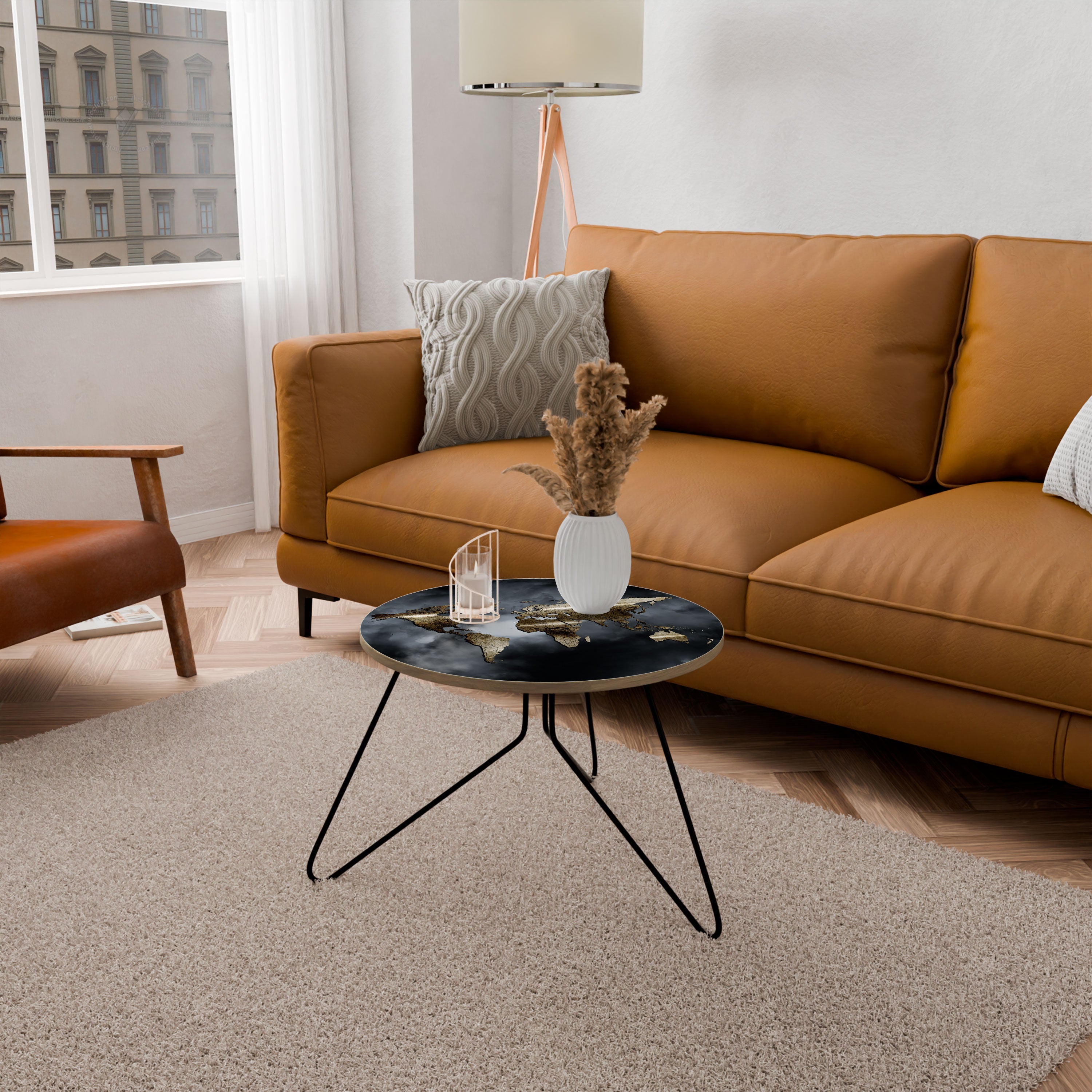 GOLDEN EARTH REVERIE Couchtisch 60