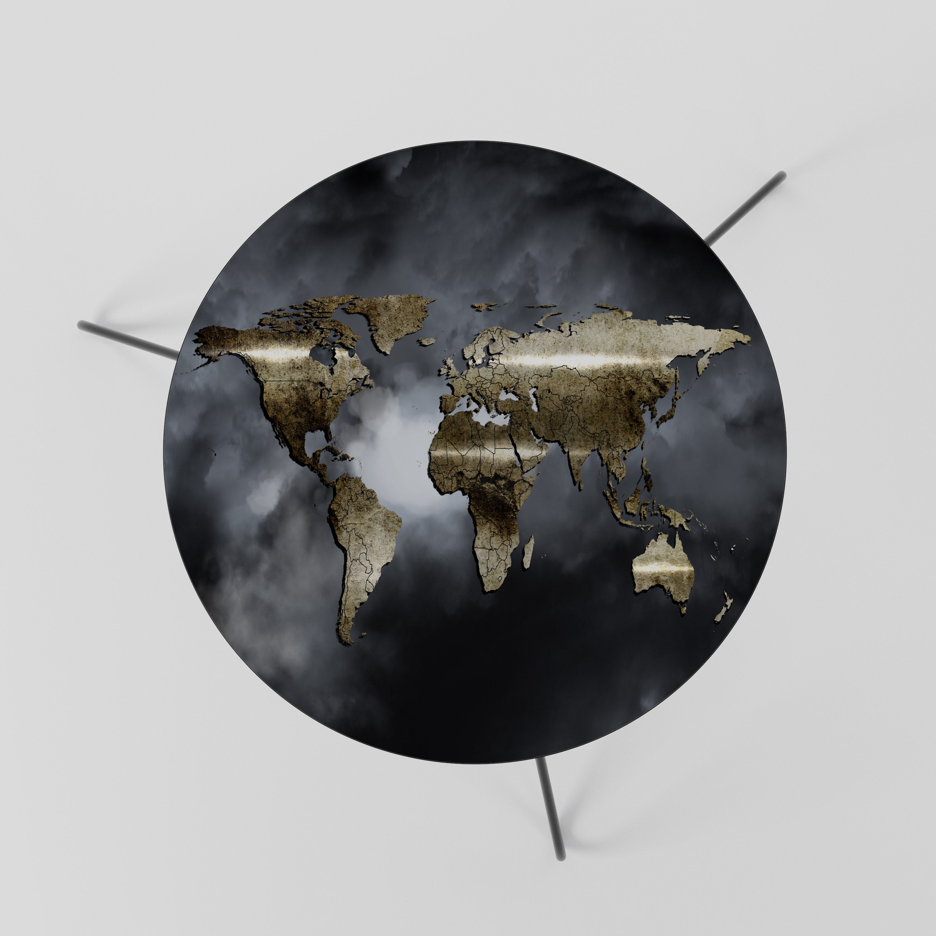 GOLDEN EARTH REVERIE Couchtisch 60