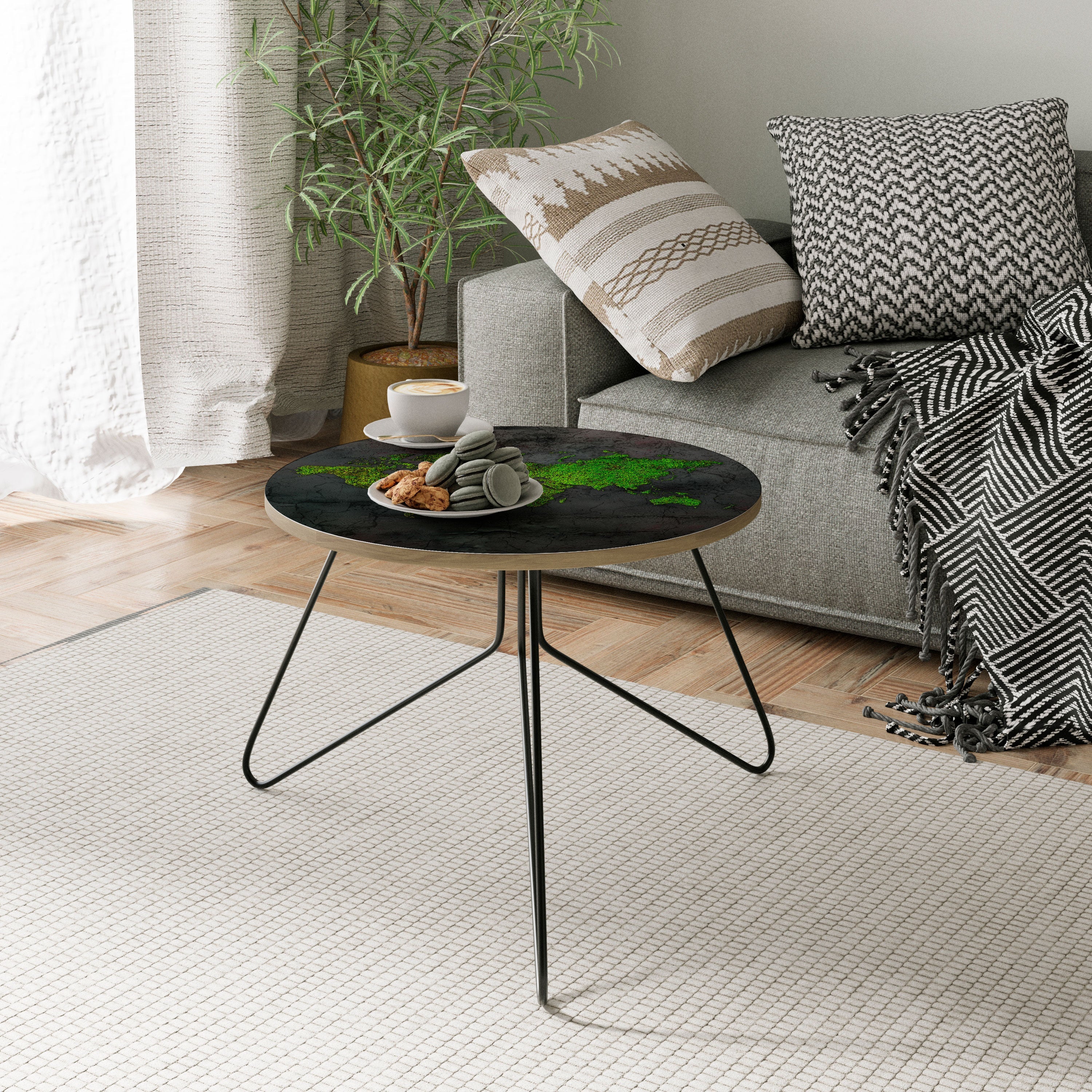 GREENER LANDS EMBRACED Couchtisch 60