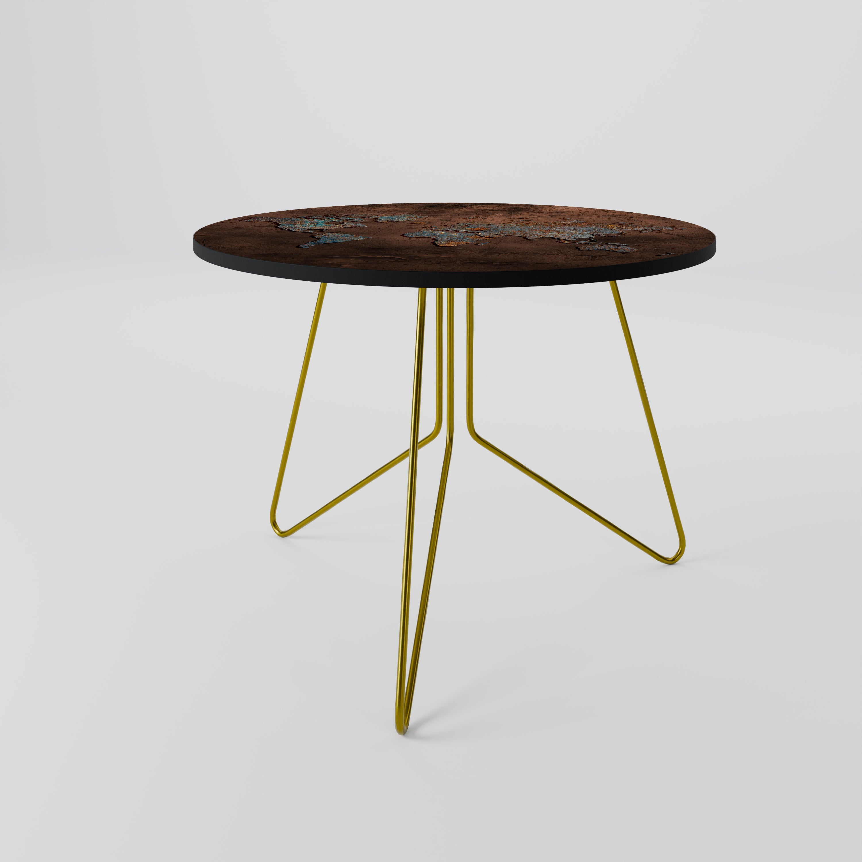 METALLIC MAP OF MEMORIES Coffee Table 69