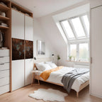 METALLIC MAP OF MEMORIES Selbstklebendes Horizontal-Poster