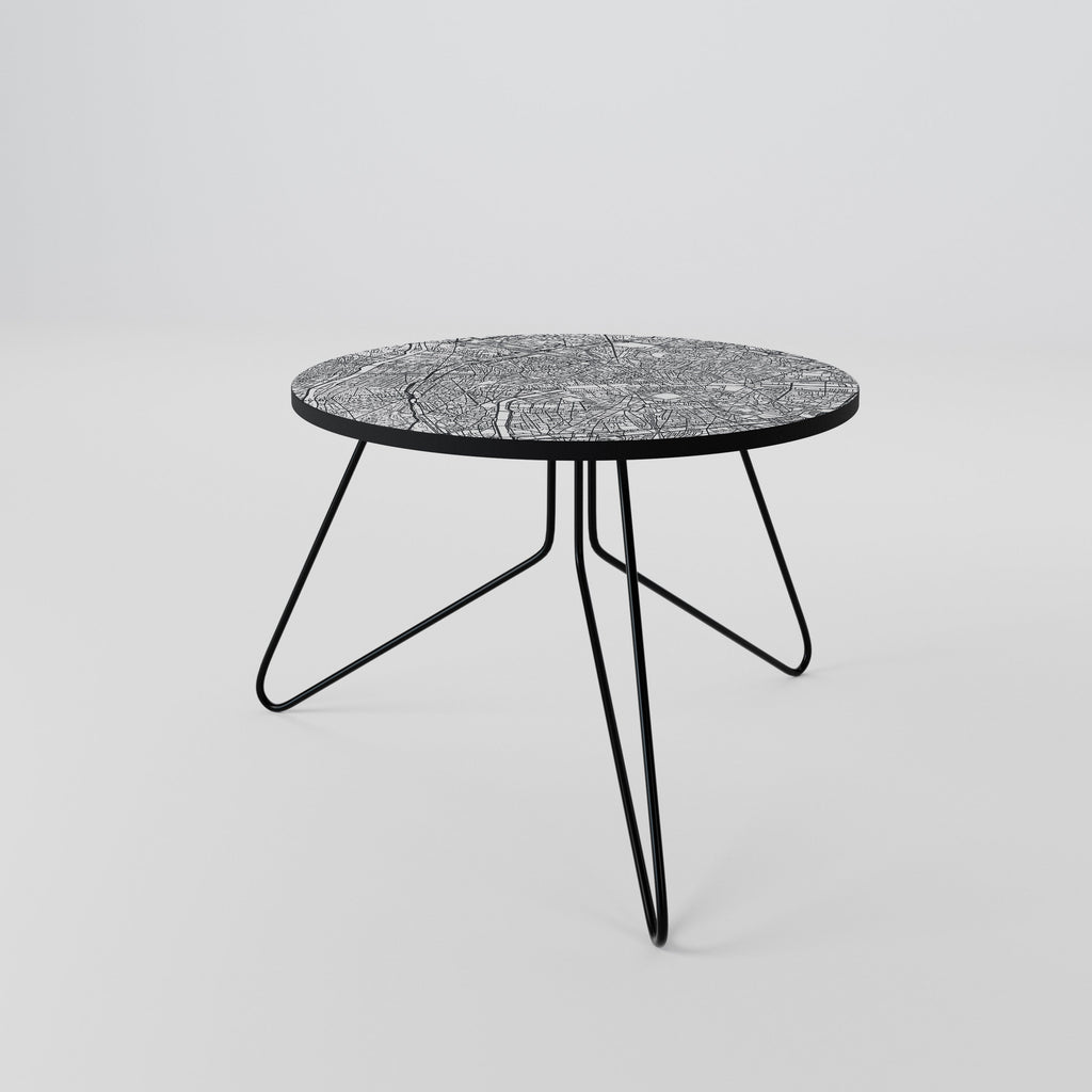 PARIS TOWN PLAN Couchtisch 60