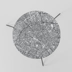 PARIS TOWN PLAN Couchtisch Ø 60 cm