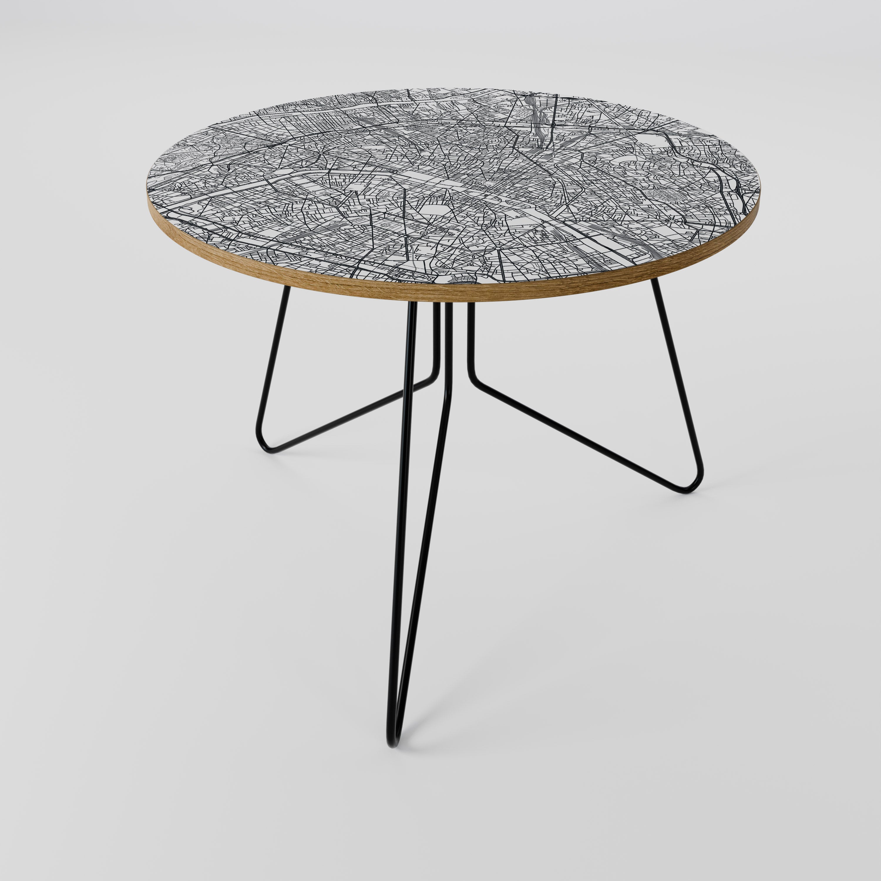 PARIS TOWN PLAN Coffee Table 69