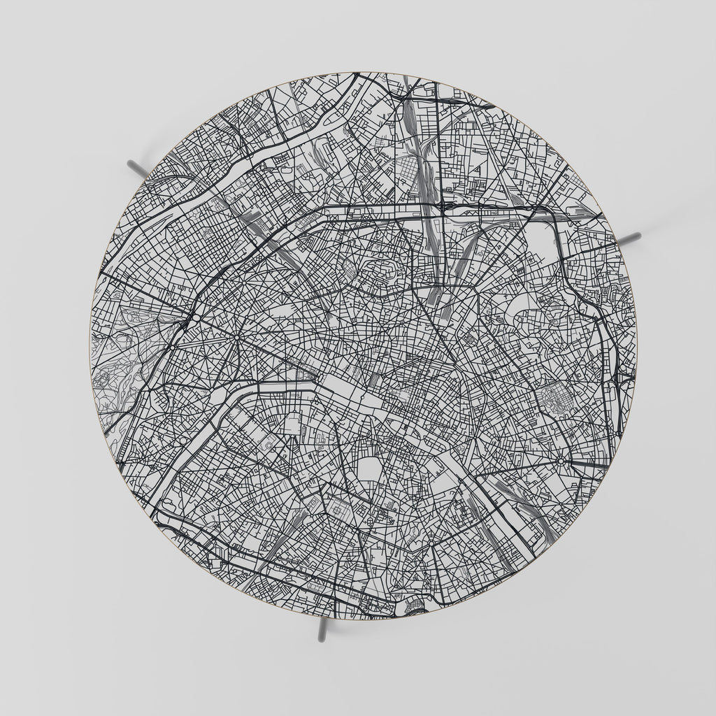 PARIS TOWN PLAN Coffee Table 69