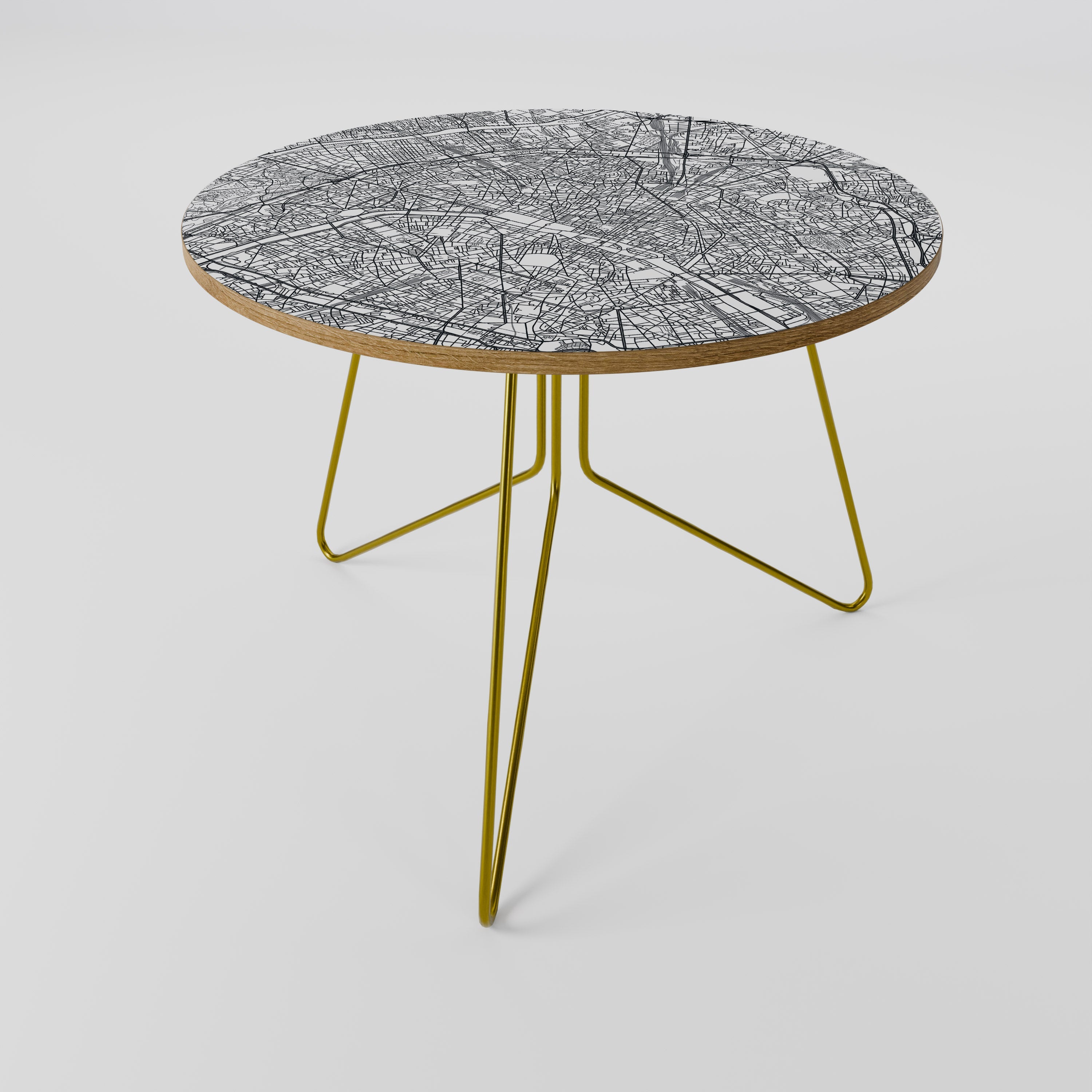 PARIS TOWN PLAN Coffee Table 69