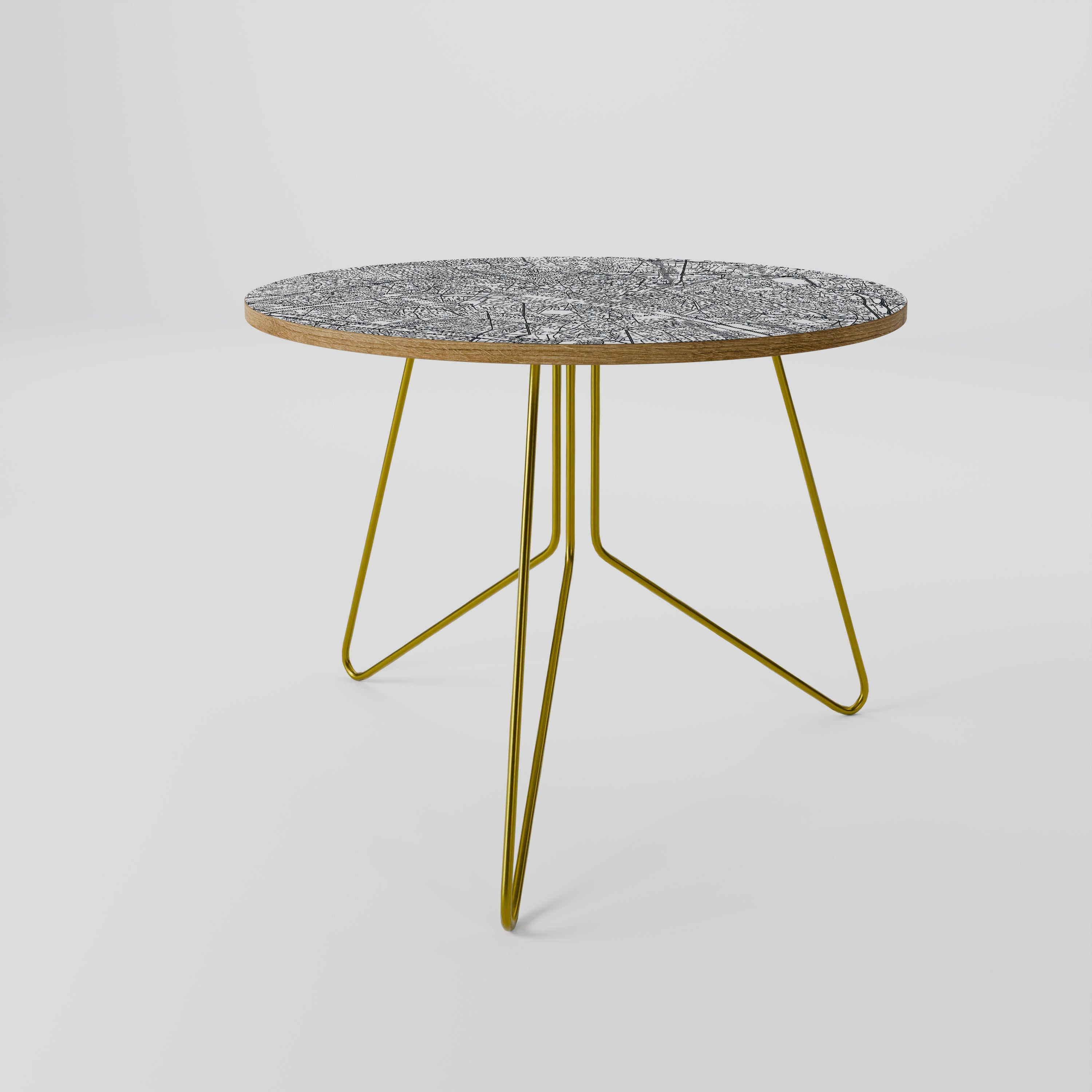 PARIS TOWN PLAN Coffee Table 69