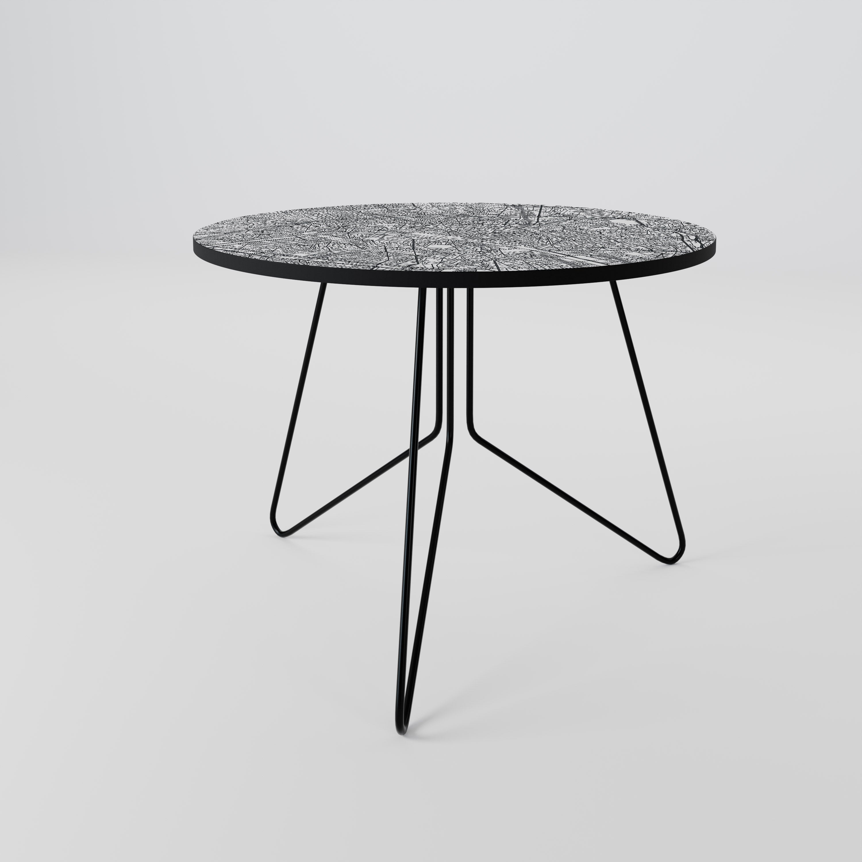 PARIS TOWN PLAN Coffee Table 69