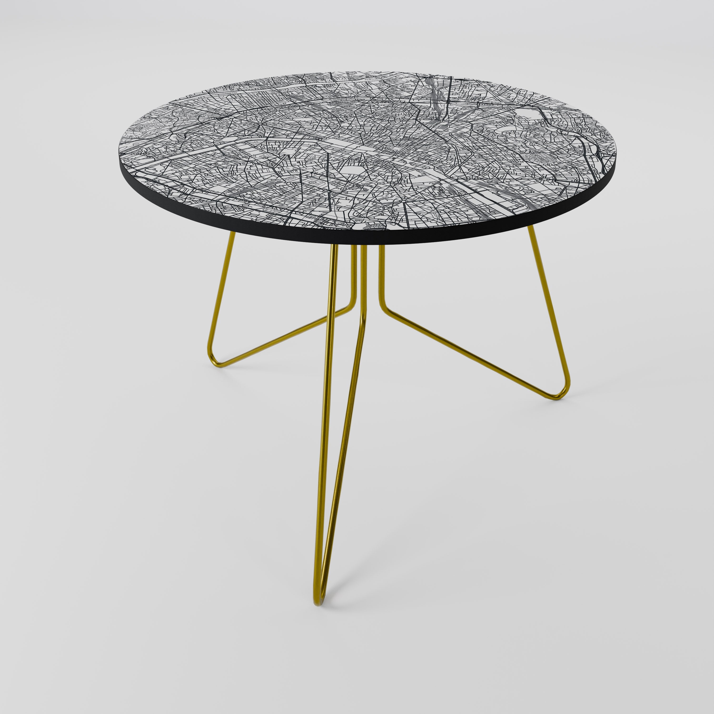 PARIS TOWN PLAN Coffee Table 69