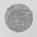 PARIS TOWN PLAN Couchtisch Ø 69 cm