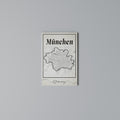 MONOCHROME MÜNCHEN Vertical Canvas Print