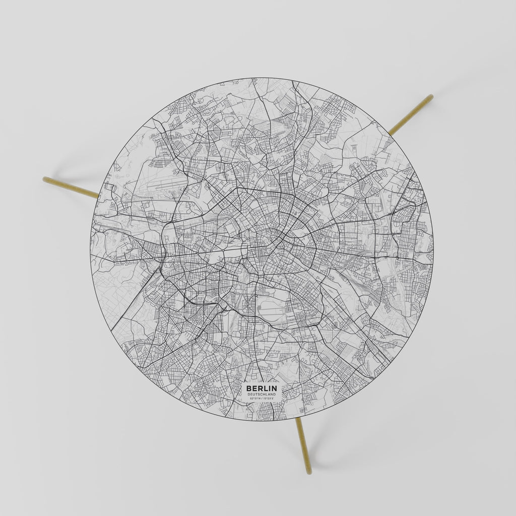 BERLIN PLAN Couchtisch 60