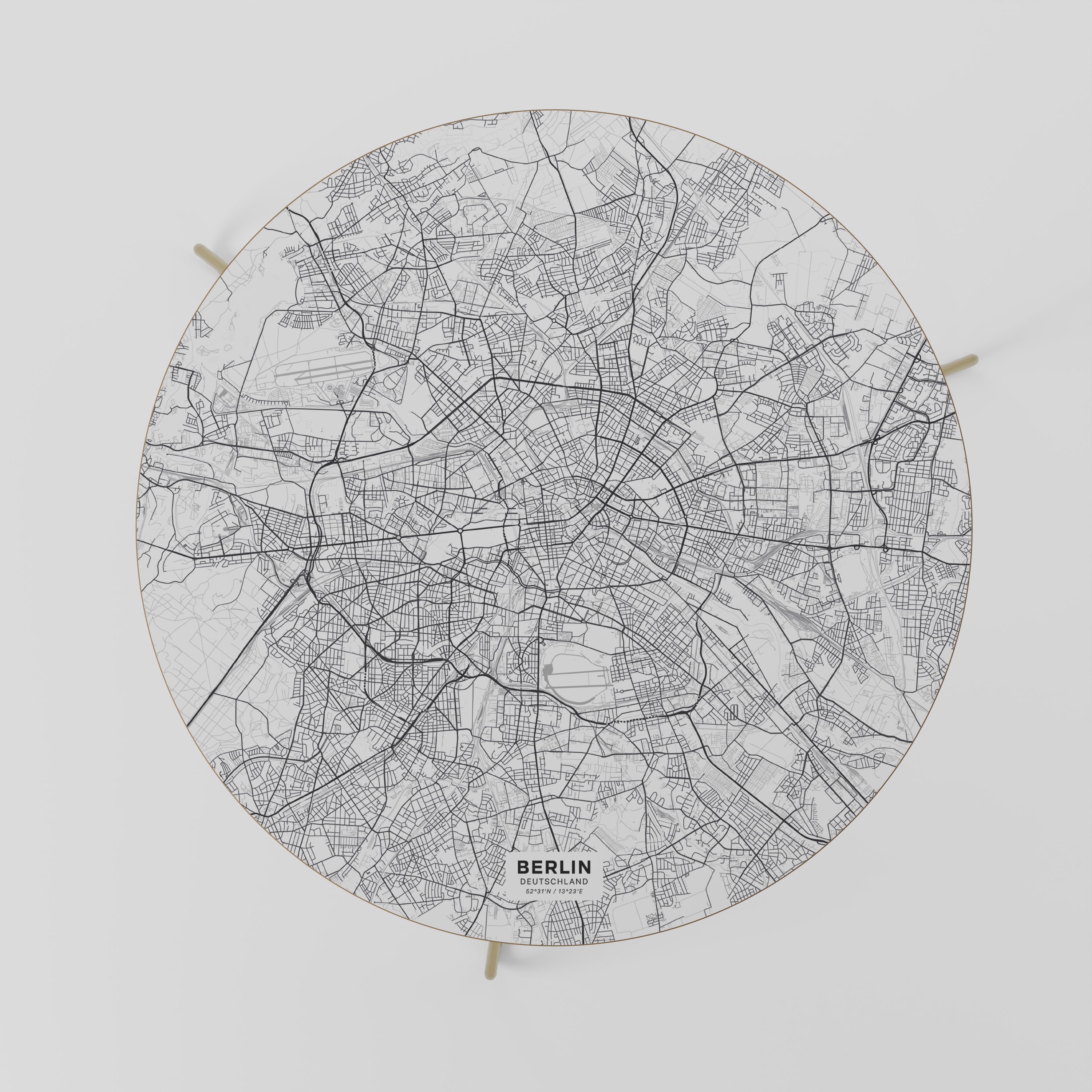 BERLIN PLAN Coffee Table 69