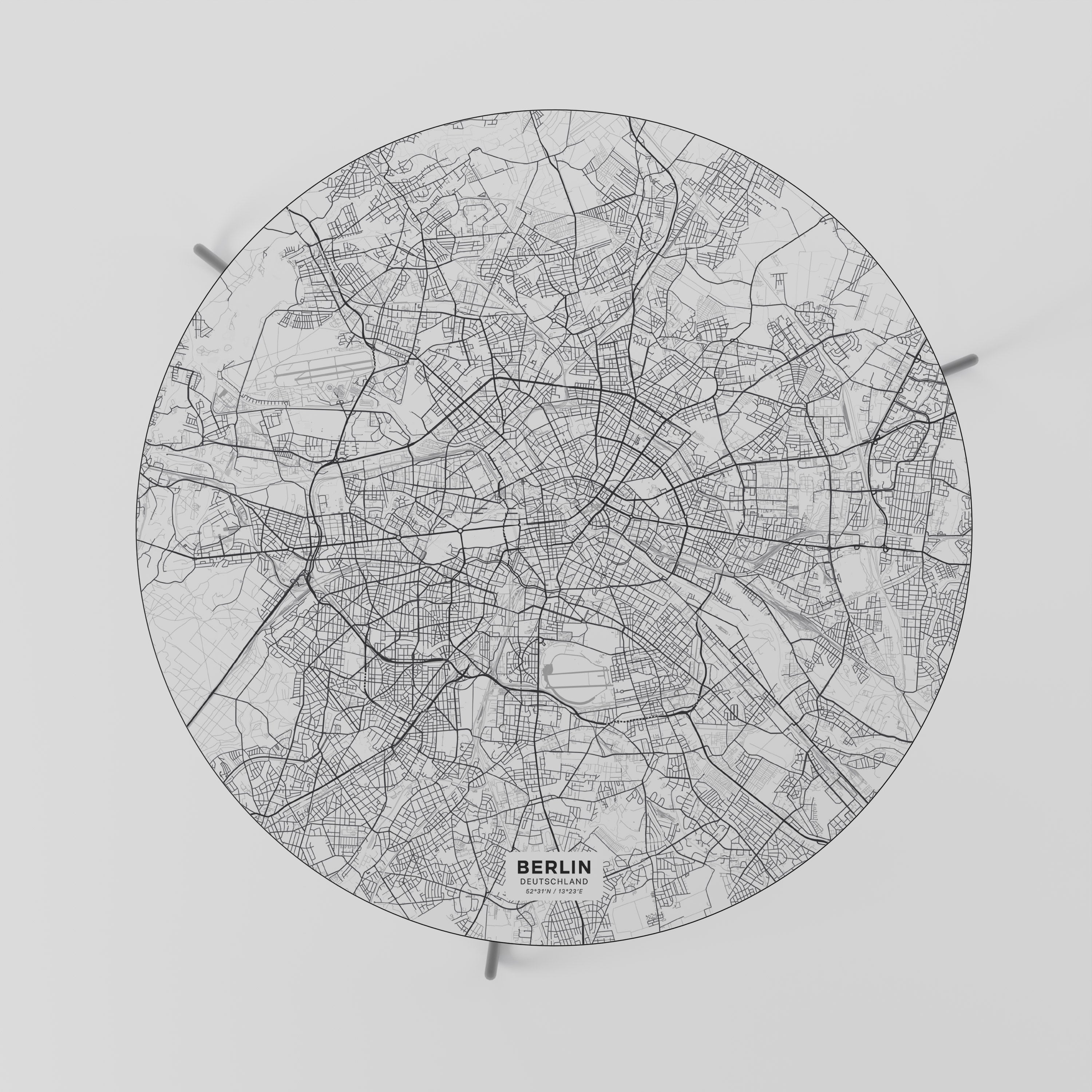 BERLIN PLAN Coffee Table 69