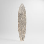 BERLIN PLAN Surfboard Decorative Panel