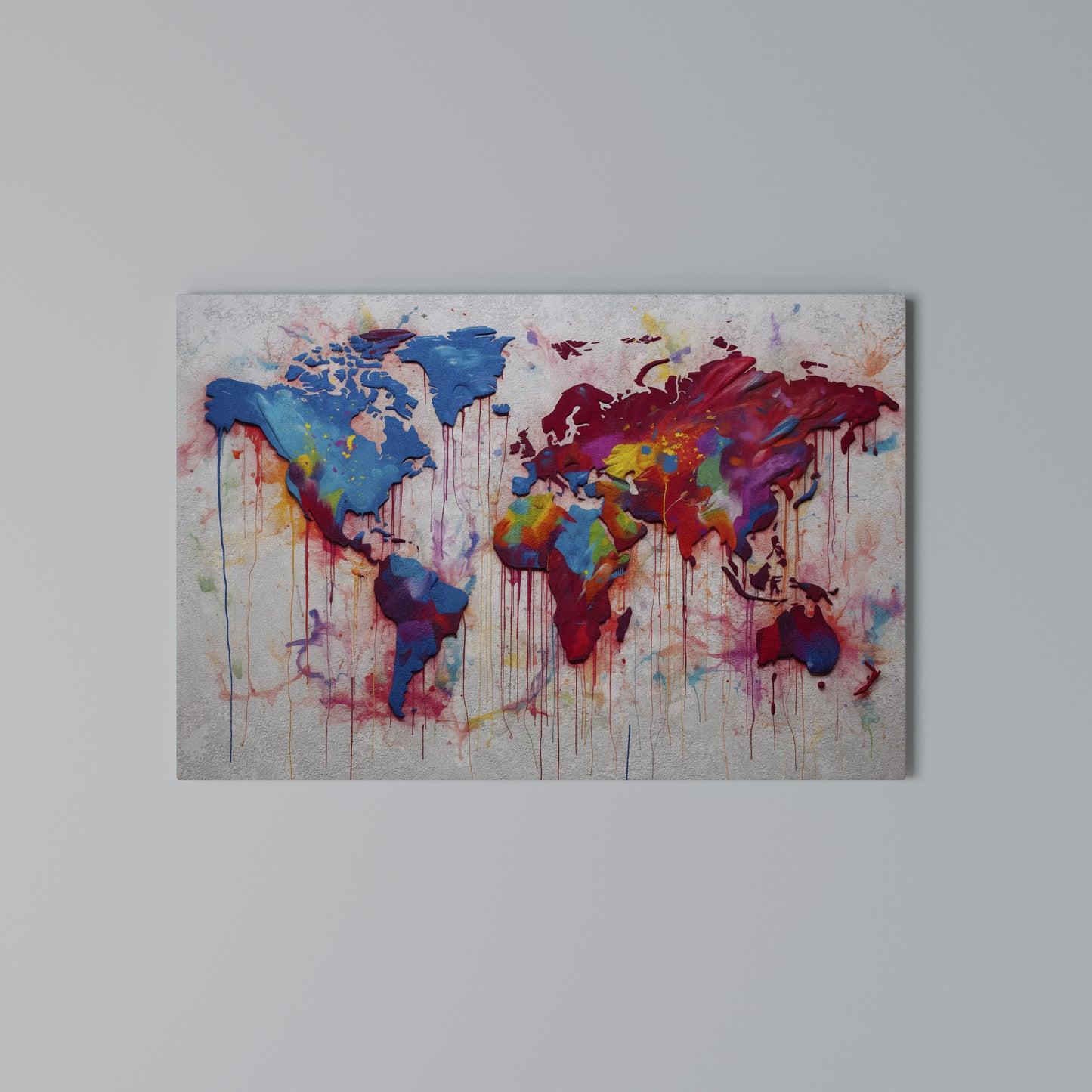 ARTISTIC ATLAS Horizontal Canvas Print