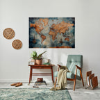 WAVES OF DISCOVERY Selbstklebendes Horizontal-Poster