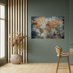 WAVES OF DISCOVERY Selbstklebendes Horizontal-Poster