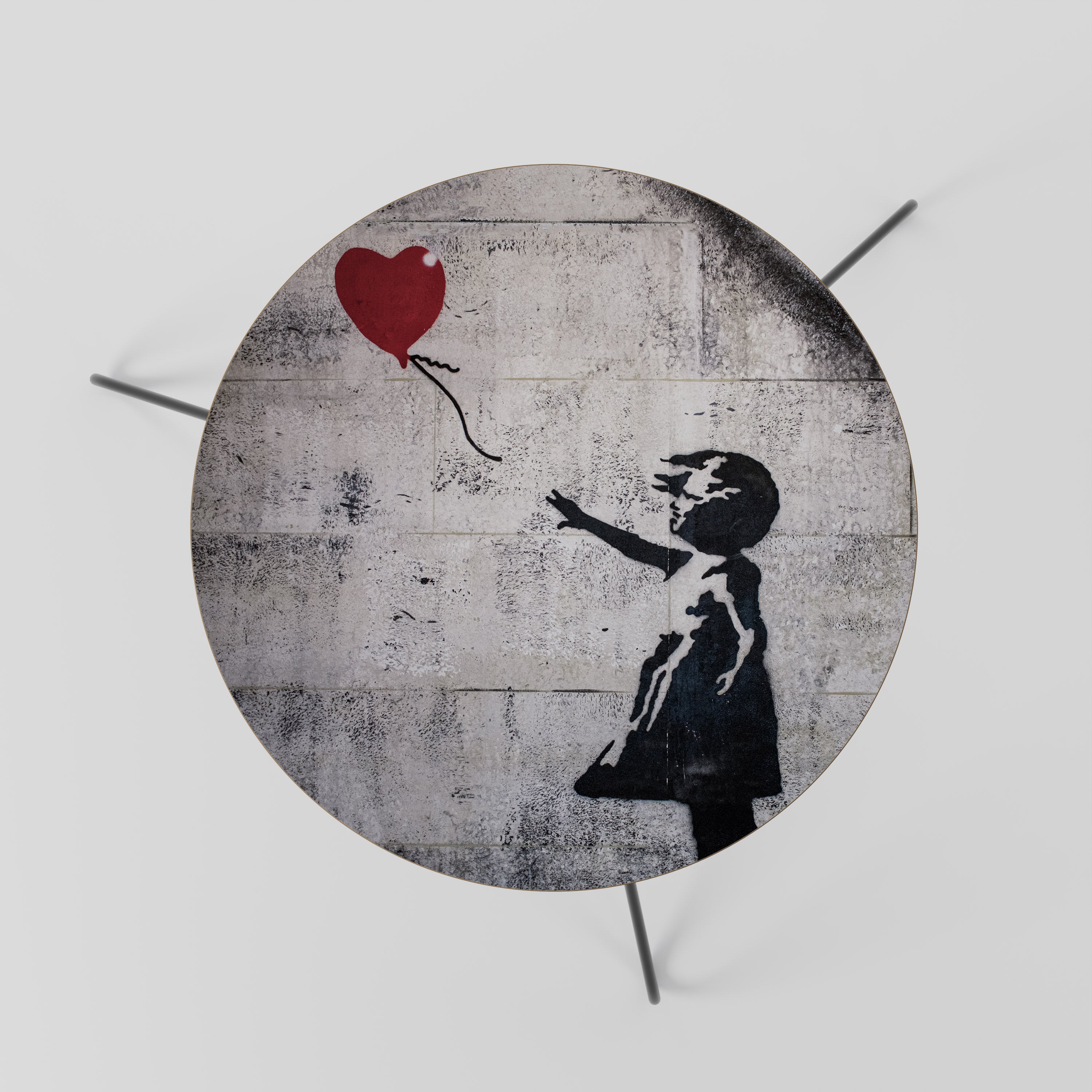 BALLON GIRL (BANKSY) Couchtisch 60