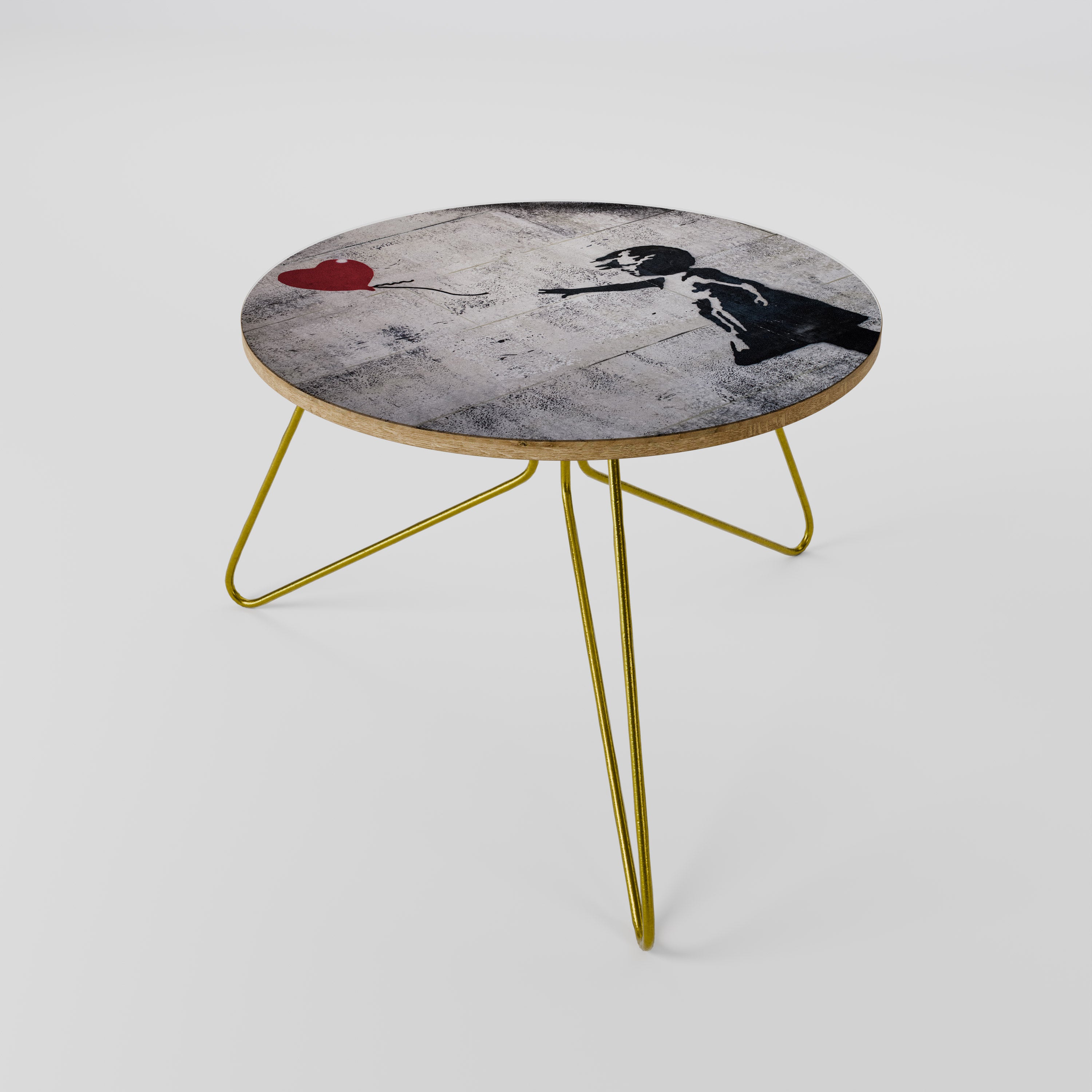 BALLON GIRL (BANKSY) Coffee Table