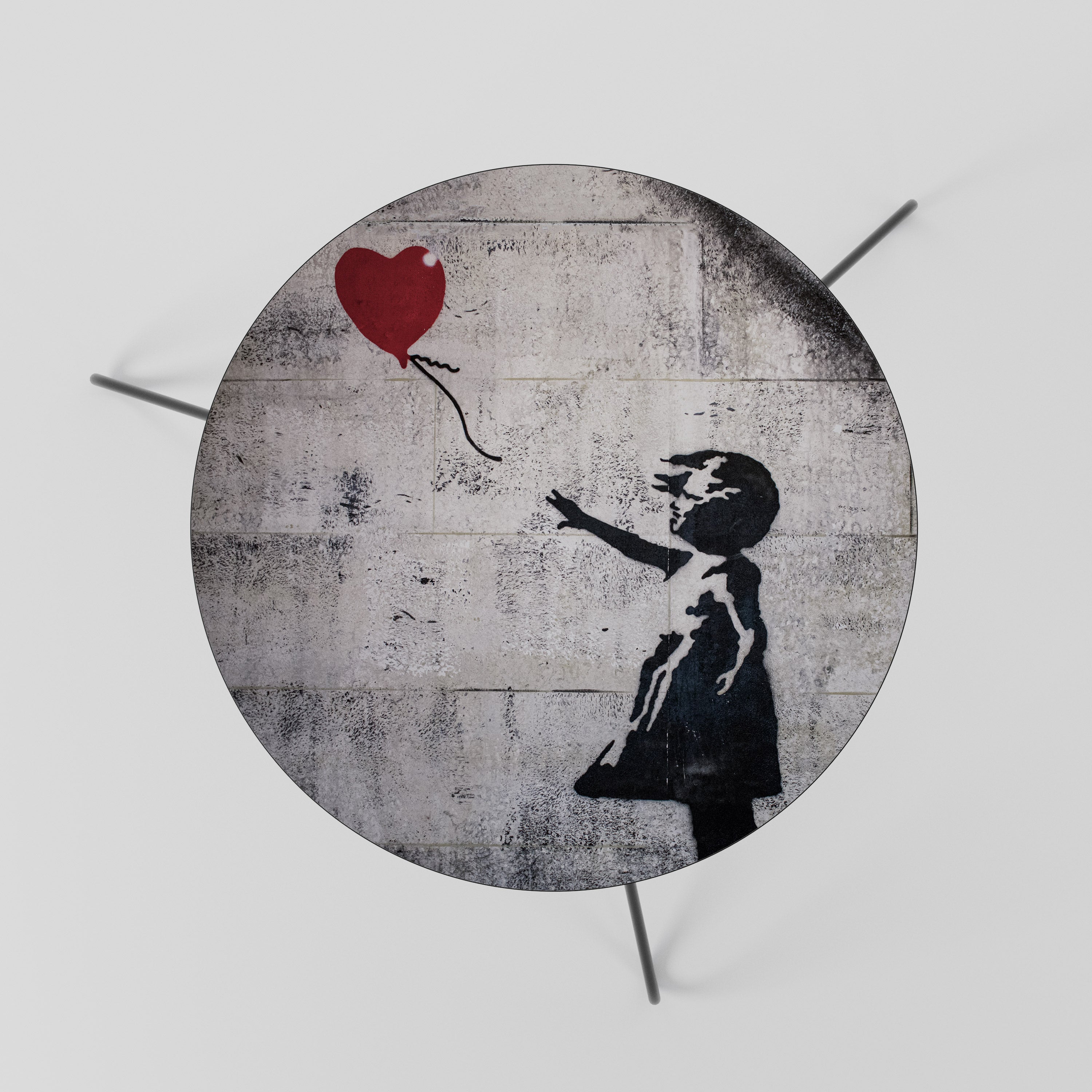BALLON GIRL (BANKSY) Couchtisch 60