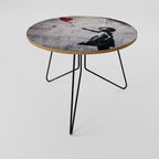 BALLON GIRL (BANKSY) Couchtisch Ø 69 cm