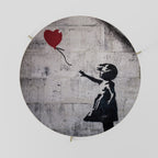BALLON GIRL (BANKSY) Couchtisch Ø 69 cm