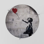 BALLON GIRL (BANKSY) Couchtisch Ø 69 cm
