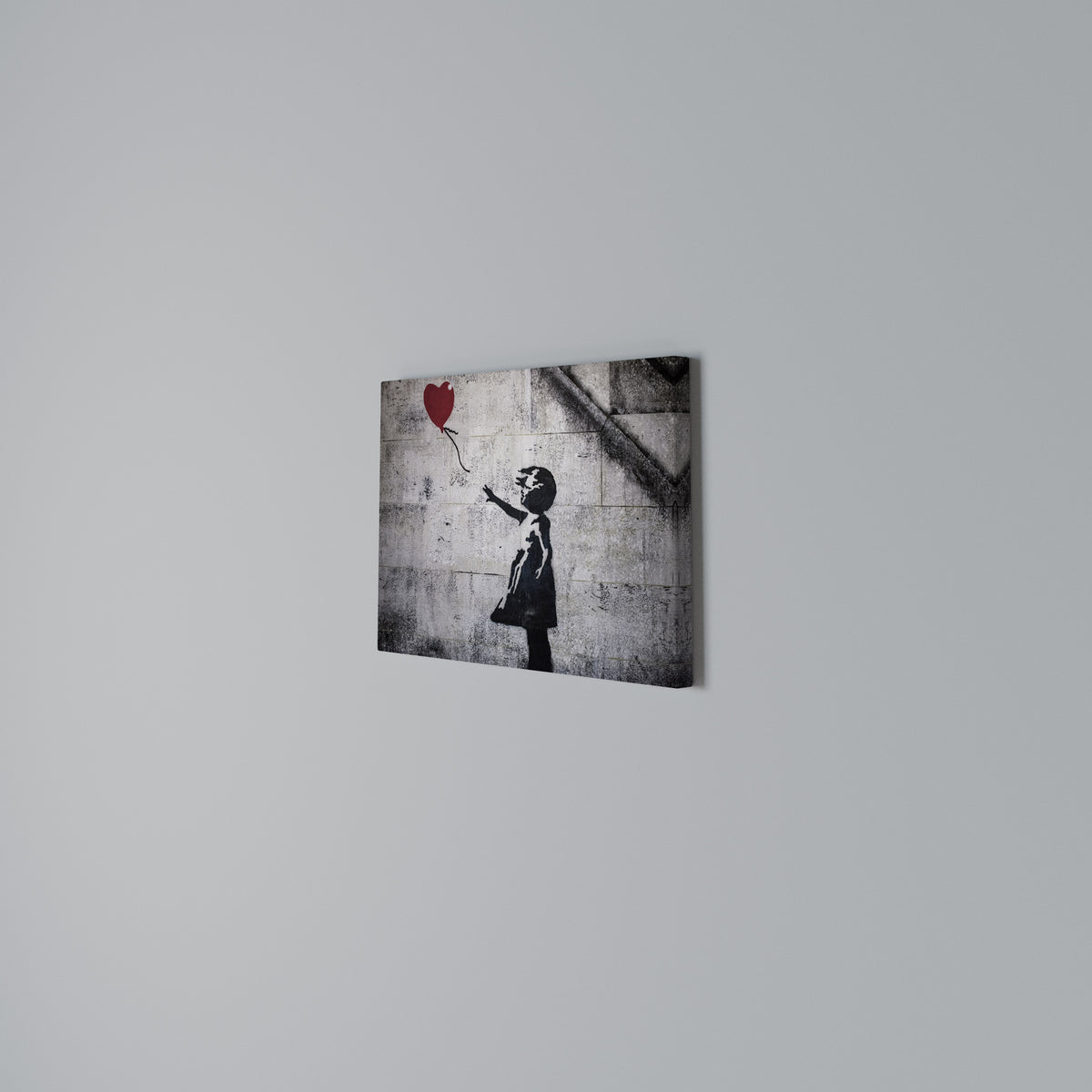 BALLON GIRL (BANKSY) Horizontal Canvas Print