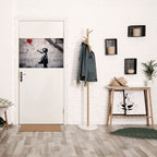 BALLON GIRL (BANKSY) Selbstklebendes Horizontal-Poster