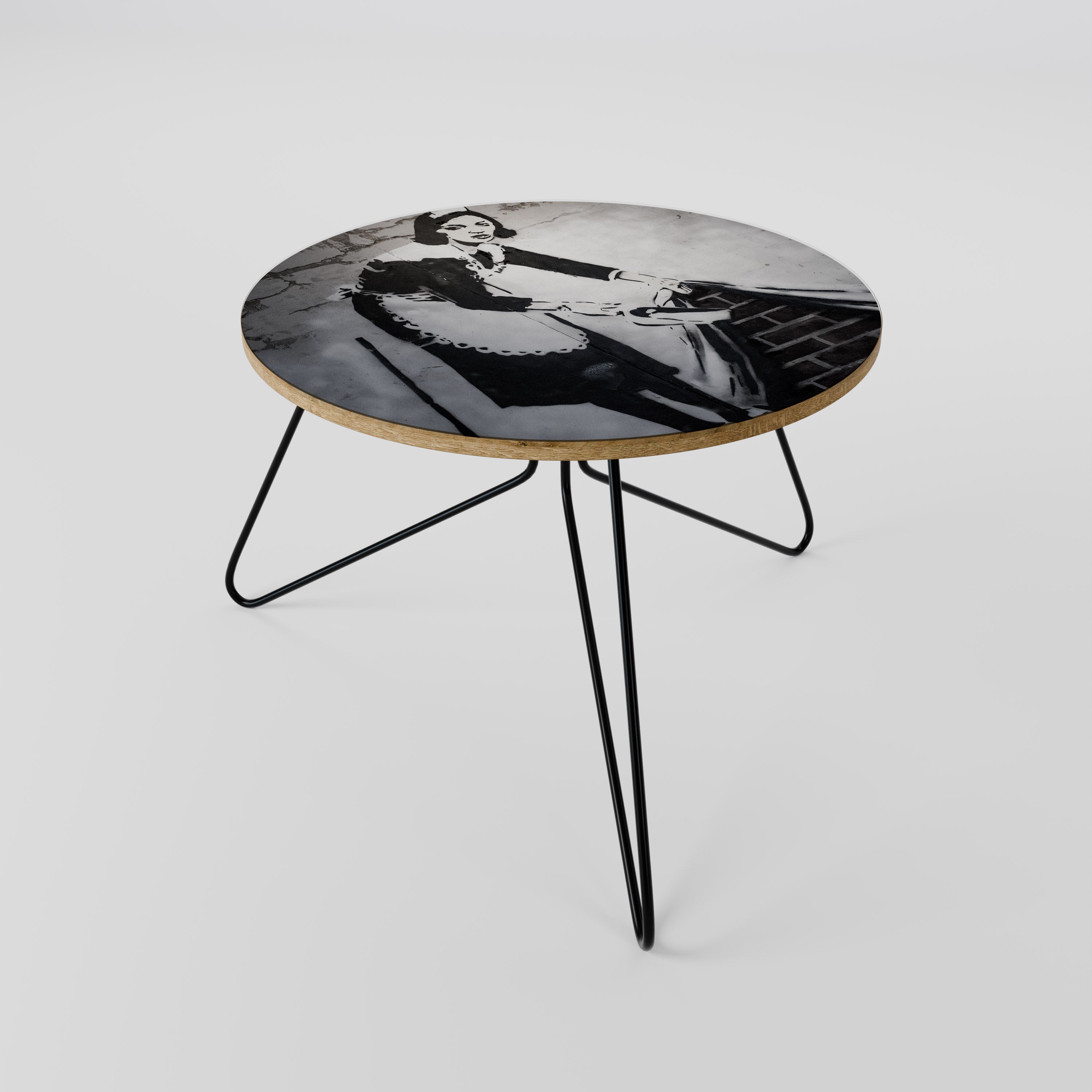 SWEEPING UNDER (BANKSY) Coffee Table