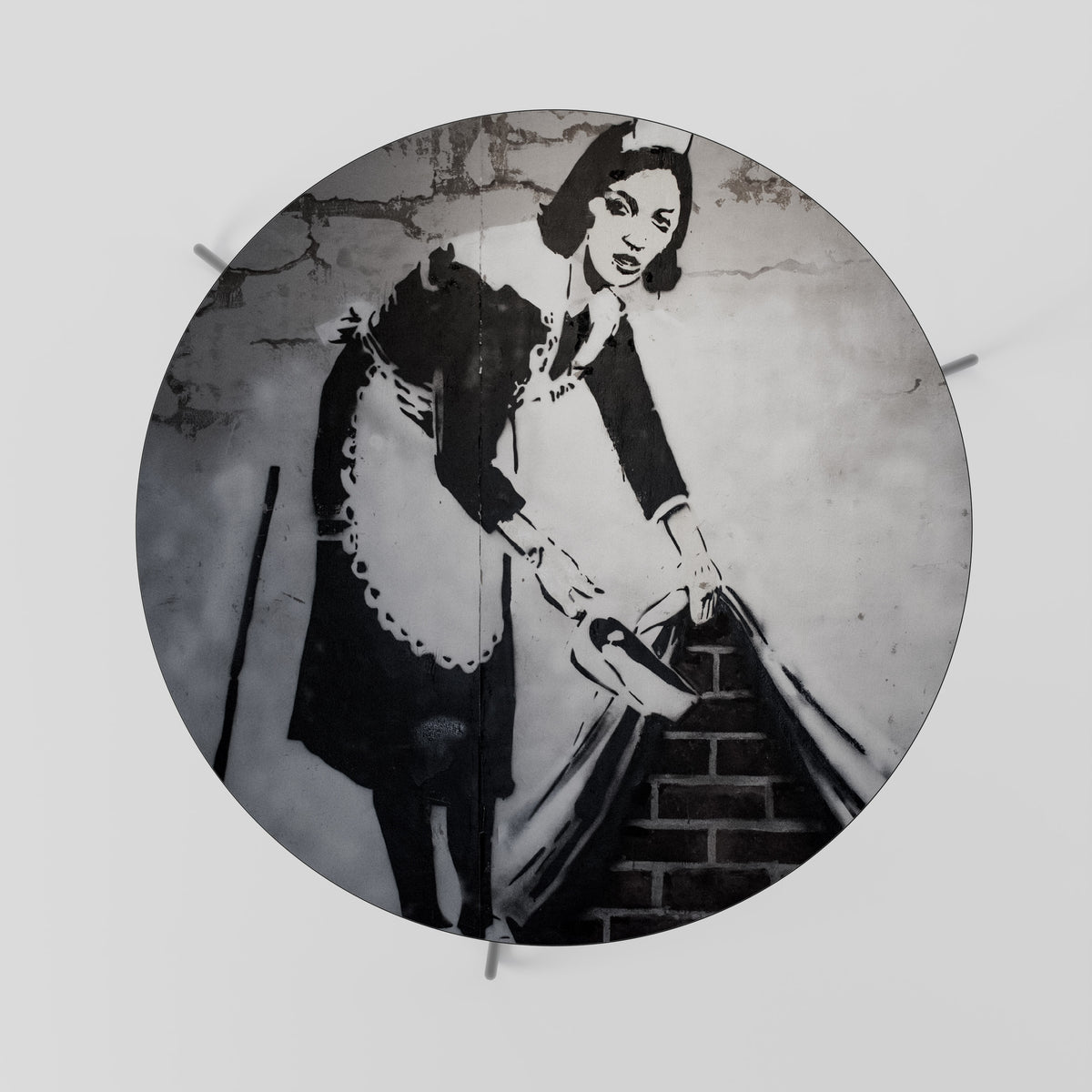 SWEEPING UNDER (BANKSY) Couchtisch