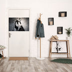 SWEEPING UNDER (BANKSY) Selbstklebendes Horizontal-Poster