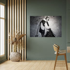 SWEEPING UNDER (BANKSY) Selbstklebendes Horizontal-Poster