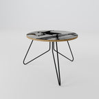 FLOWER BOMBER (BANKSY) Couchtisch Ø 60 cm