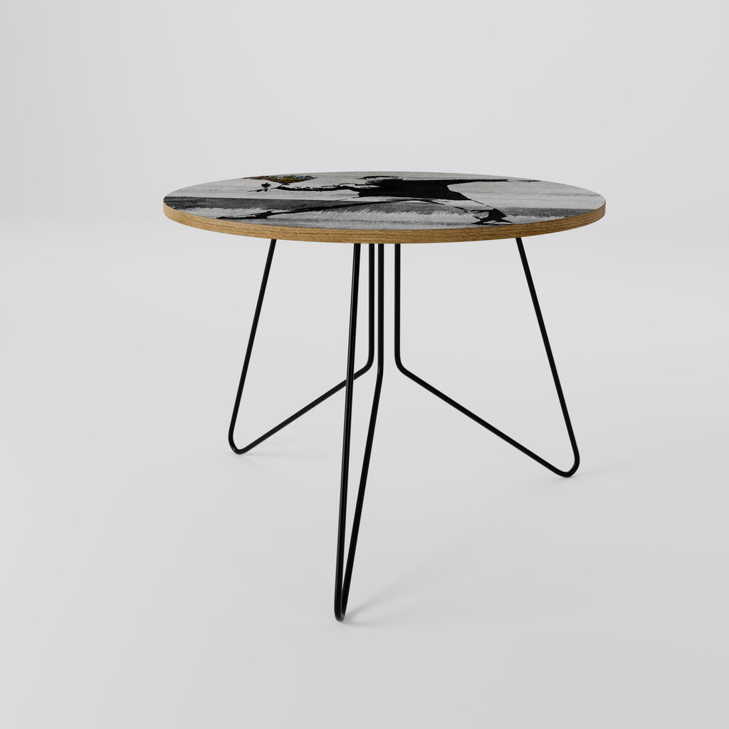 FLOWER BOMBER (BANKSY) Coffee Table