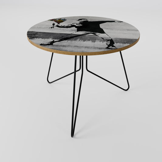 FLOWER BOMBER (BANKSY) Couchtisch