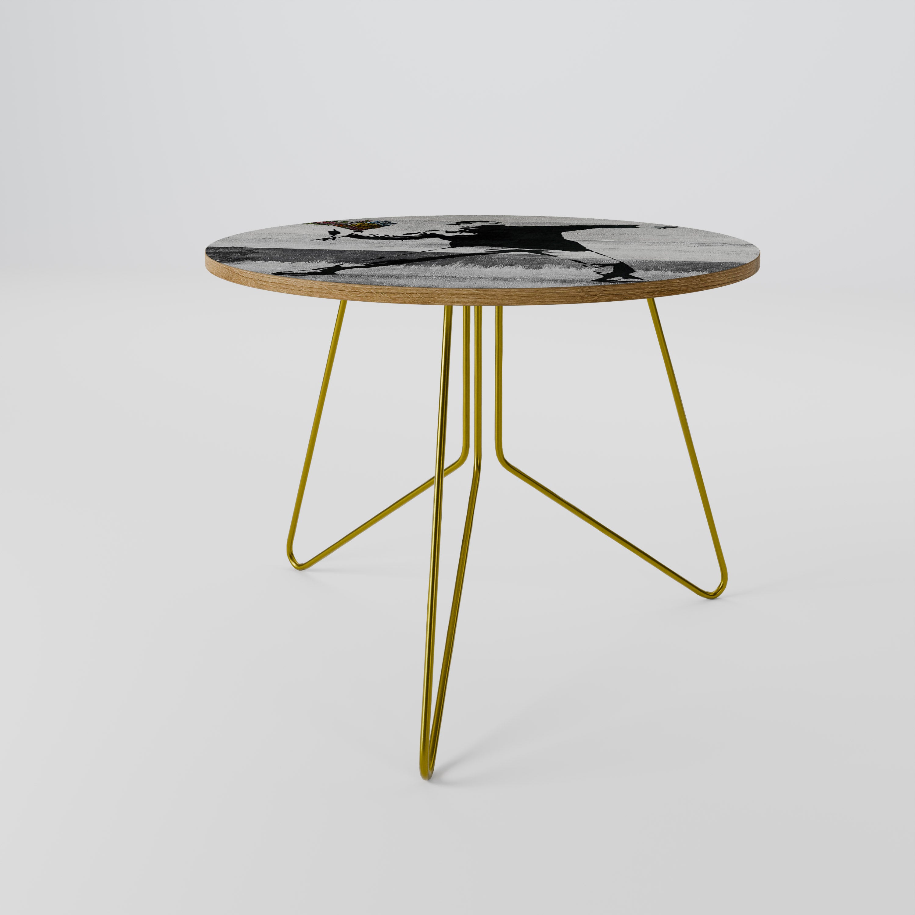 FLOWER BOMBER (BANKSY) Coffee Table