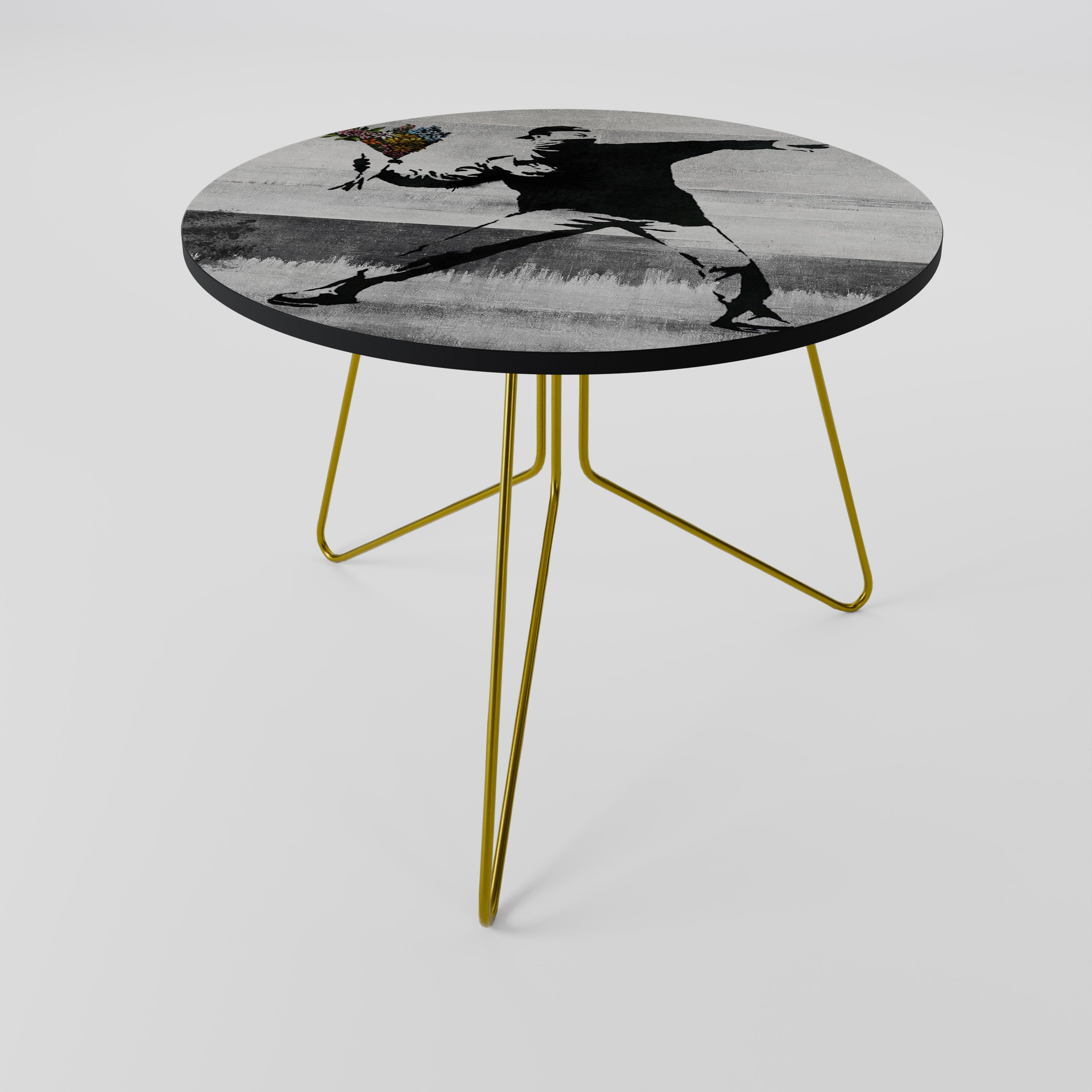 FLOWER BOMBER (BANKSY) Coffee Table 69