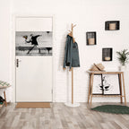 FLOWER BOMBER (BANKSY) Selbstklebendes Horizontal-Poster