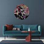 APISH LISTENER Runde Wanddekoration Ø 69 cm