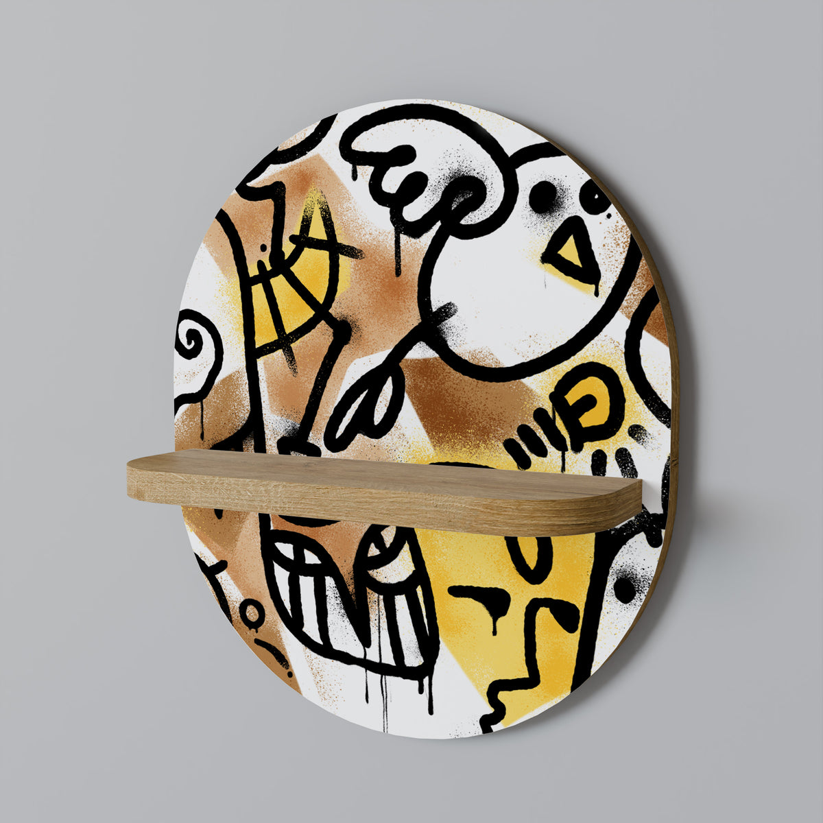 URBAN CANVAS Dekoratives Wandregal