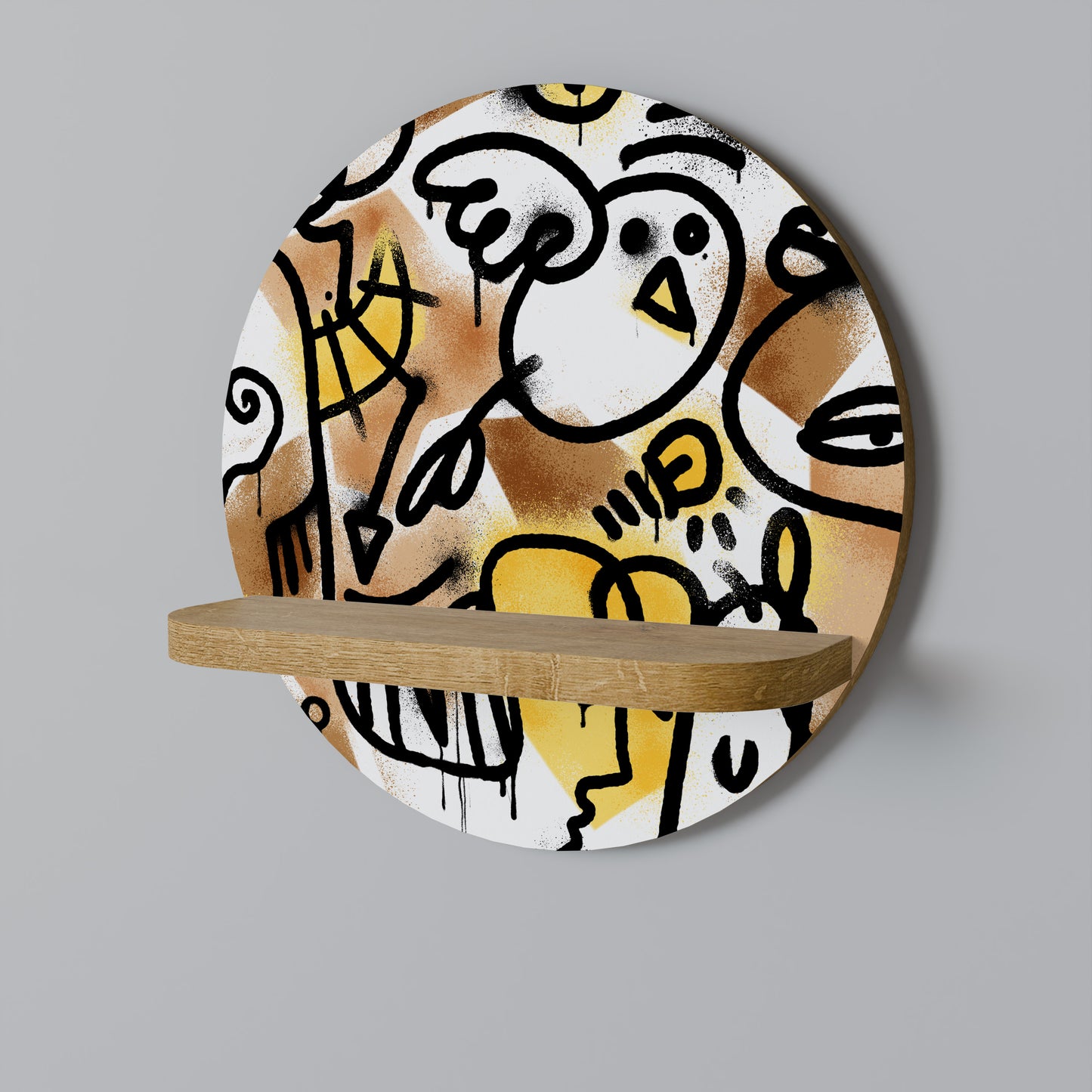 URBAN CANVAS Dekoratives Wandregal