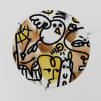 URBAN CANVAS Couchtisch Ø 69 cm