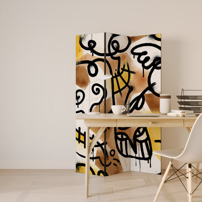 URBAN CANVAS 3-teiliger Paravent