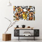 URBAN CANVAS Selbstklebendes Horizontal-Poster