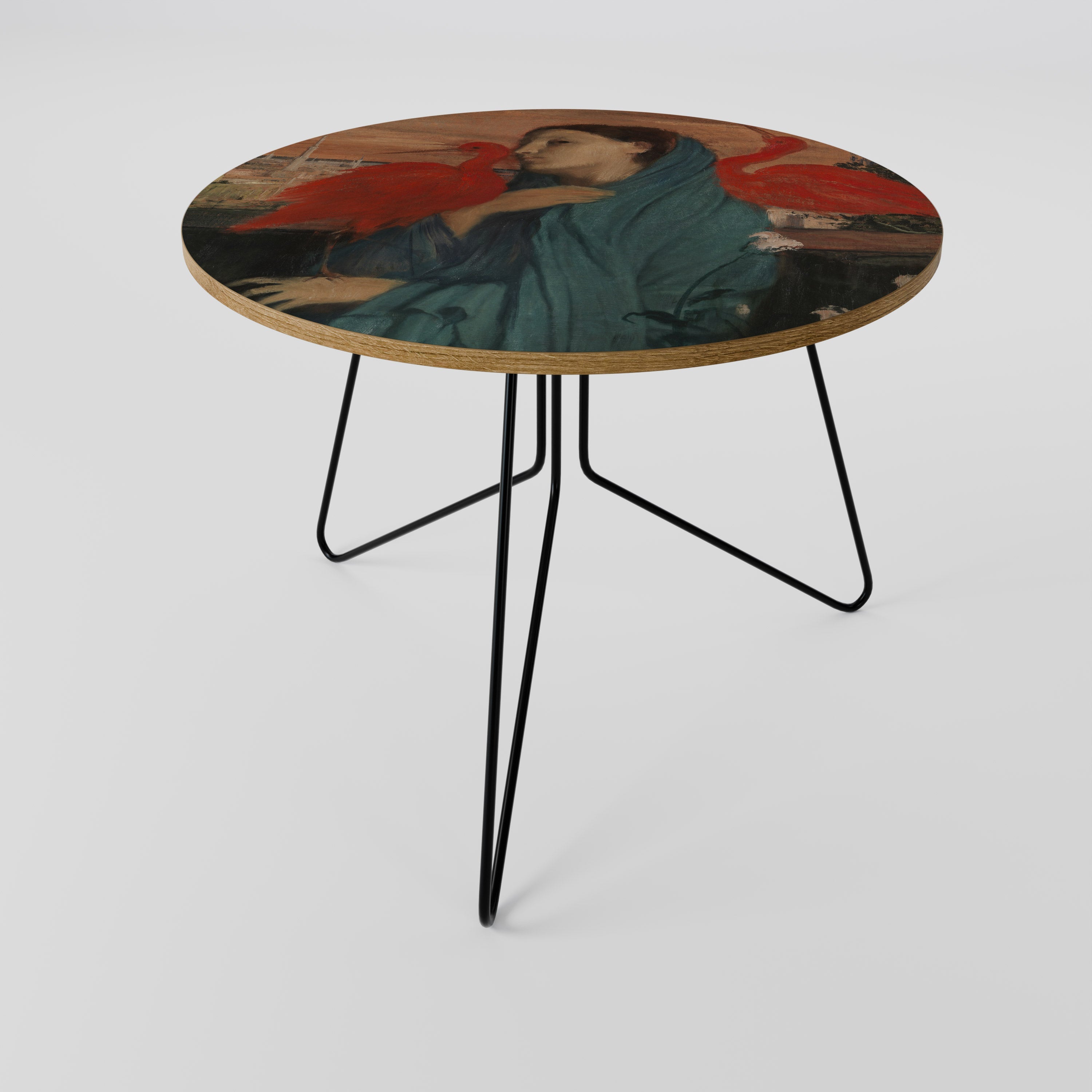 YOUNG WOMAN WITH IBIS Coffee Table 69