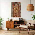 HYGIEIA BY KLIMT Selbstklebendes Poster - Hochformat