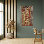 HYGIEIA BY KLIMT Selbstklebendes Poster - Hochformat
