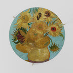 VASE WITH TWELVE SUNFLOWERS Couchtisch Ø 69 cm